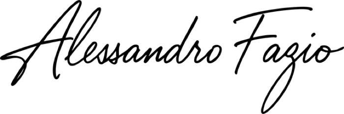 Firma di Alessandro Fazio